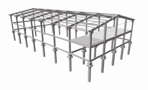 Galpão pré fabricado moldado concreto