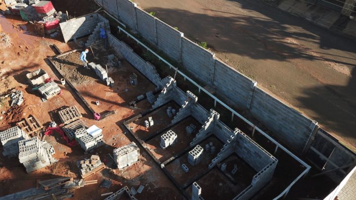 construção em alvenaria estrutural