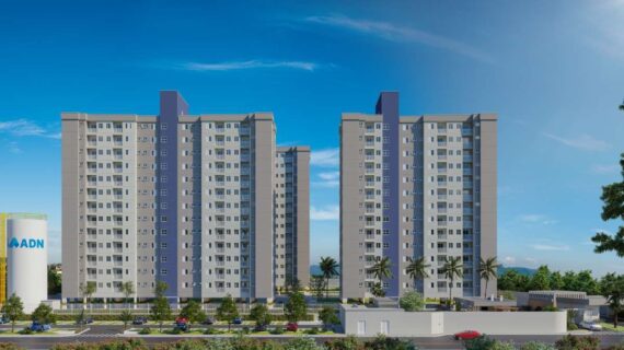 Empreendimento Jasmim Residence (ADN), com projeto estrutural desenvolvido pela Flux Estruturas